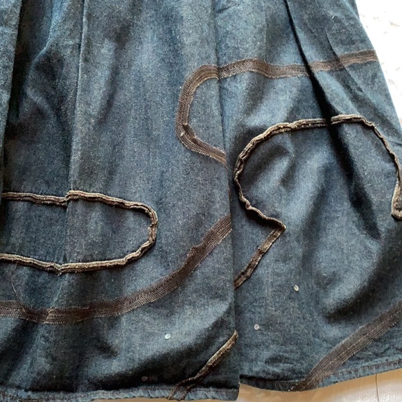 Eric Alexandre denim skirt - Picture 2 of 9